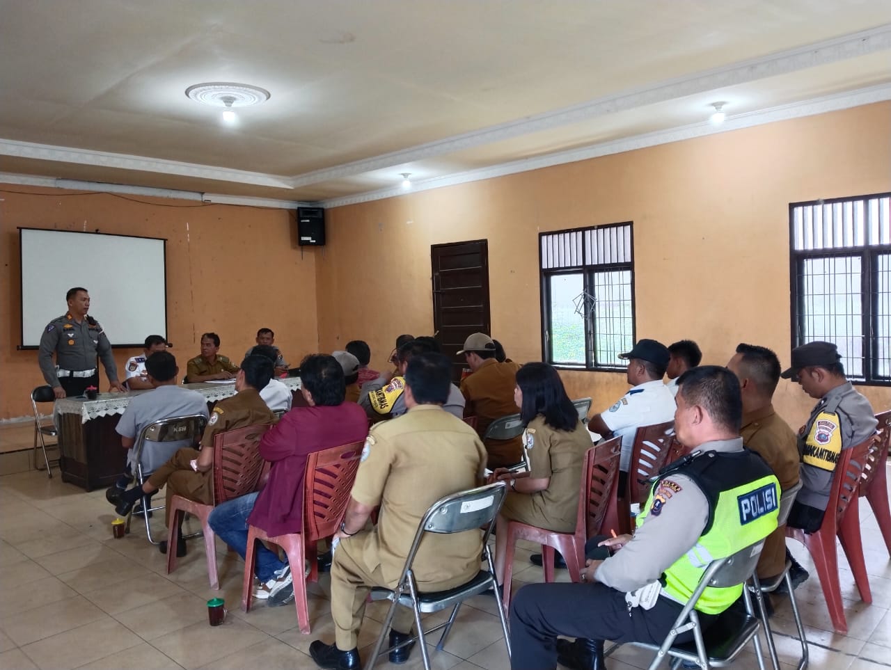 Polres Taput Gelar Rapat Koordinasi Terkait Keselamatan Berlalu Lintas di Taput