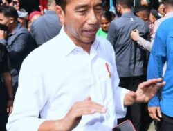 Presiden Jokowi Cek Harga Bahan Pangan di Pasar Tenguyun Kota Tarakan