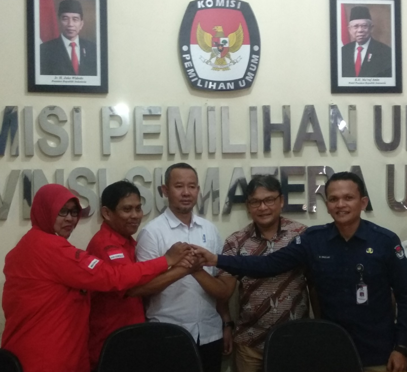DPW SKP Sumut Audensi Ke KPU Sumut