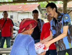 IPK Medan Sunggal Beri Bantuan Sembako Kepada 50 Warga Kurang Mampu