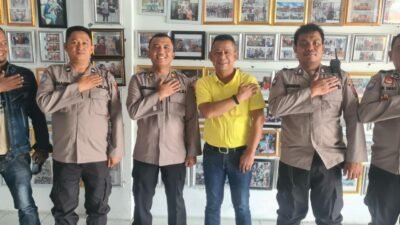 Sat Binmas Polrestabes Medan Silaturahmi Ke Kantor Pewarta