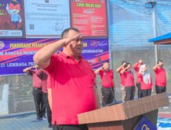 Lapas Binjai Gelar Upacara Pembukaan Pekan Olah Raga HBP ke 59