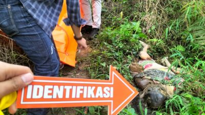 Sesosok Mayat Ditemukan Tanpa Identitas, Polres Taput Lakukan Olah TKP