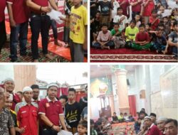 Jalin Silaturahmi, Ketua Pewarta Gelar Buka Puasa Bersama di Masjid Rahmat dan Santuni Anak Yatim