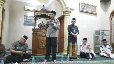 Serahkan Sembako, Safari Ramadhan Ar-Raudhah Polda Sumut Sambangi Mesjid Al-Ikhlas