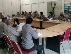 Polrestabes Medan Rapat Koordinasi Operasi Ketupat 2023