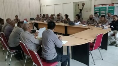 Polrestabes Medan Rapat Koordinasi Operasi Ketupat 2023