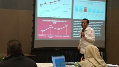 Wakil Bupati Taput Presentasikan Kinerja Pelaksanaan 8 Aksi Konvergensi Penurunan Stunting Tahun 2022