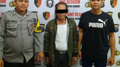 Sabet Korban Pakai Samurai, MS Ditangkap Reskrim Polsek Datuk Bandar Polres Tanjung Balai