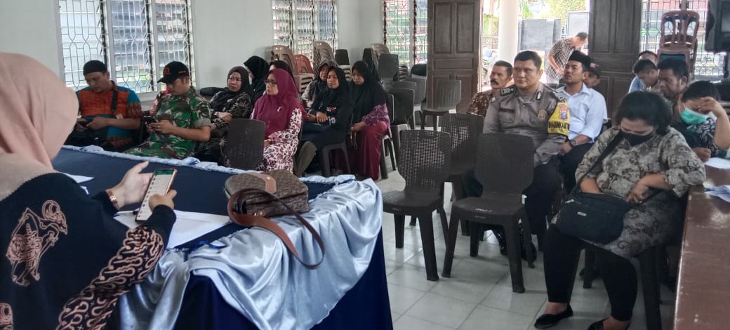 Polres Tanjung Balai Hadiri Rapat Koordinasi Penanganan Stunting di Kantor Camat Kecamatan Tanjung Balai Utara