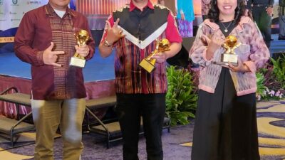 Pemkab Taput Raih Tiga Penghargaan TOP BUMD Awards 2023