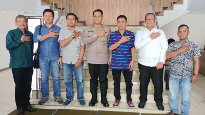 Wakapolrestabes Medan Terima Audiensi Panitia Peringatan Hari Buruh Internasional