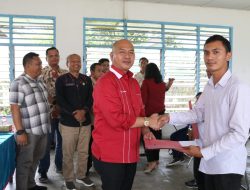 Bupati Taput Resmi Menutup Pelatihan Unit Kompetensi APBD Kab. Tapanuli Utara TA. 2023 dan Resmi Membuka Pelatihan Berbasis Kompetensi APBN TA. 2023