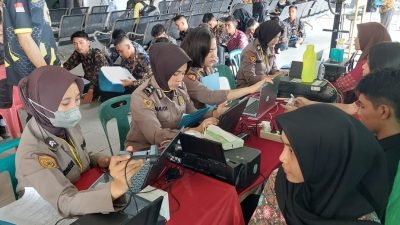 Penerimaan Calon Anggota Polri Membludak, Polrestabes Medan Berikan Pelayanan Maksimal