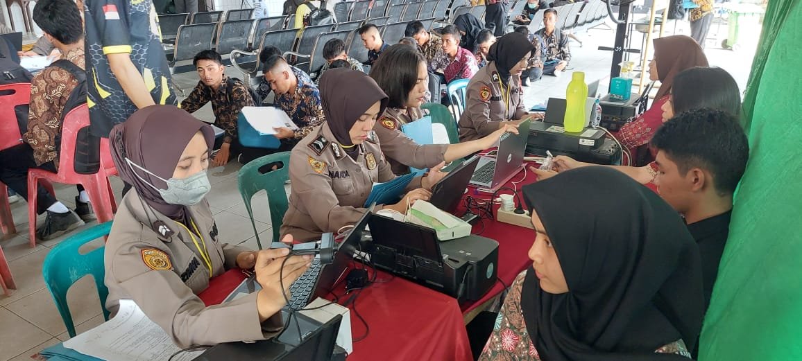 Penerimaan Calon Anggota Polri Membludak, Polrestabes Medan Berikan Pelayanan Maksimal