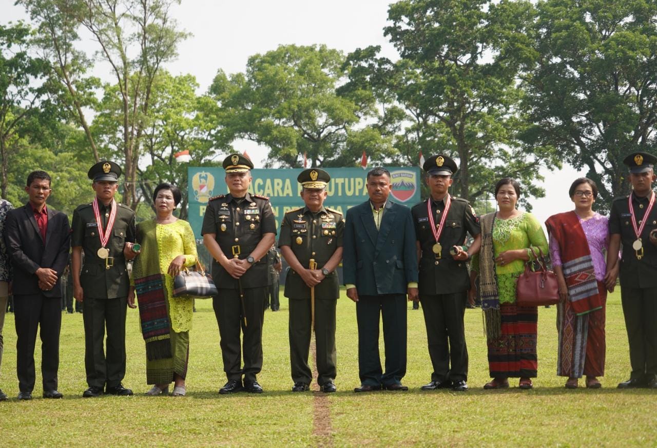 Pangdam I/BB Lantik 304 Prajurit Siswa Diktama TNI AD Gelombang II TA 2022