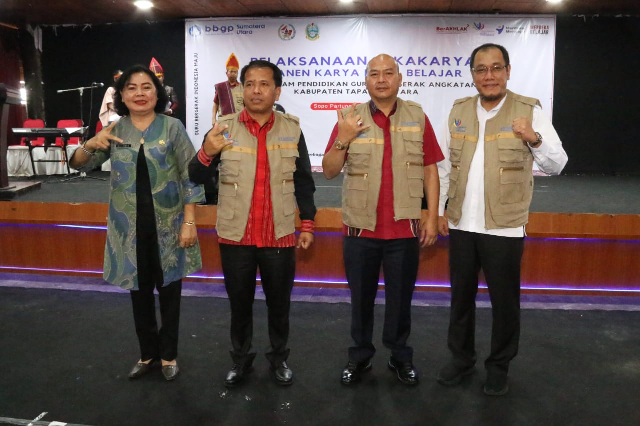 Bupati Taput Membuka Secara Resmi Pelaksanaan Lokakarya 7 Pendidikan Guru Penggerak