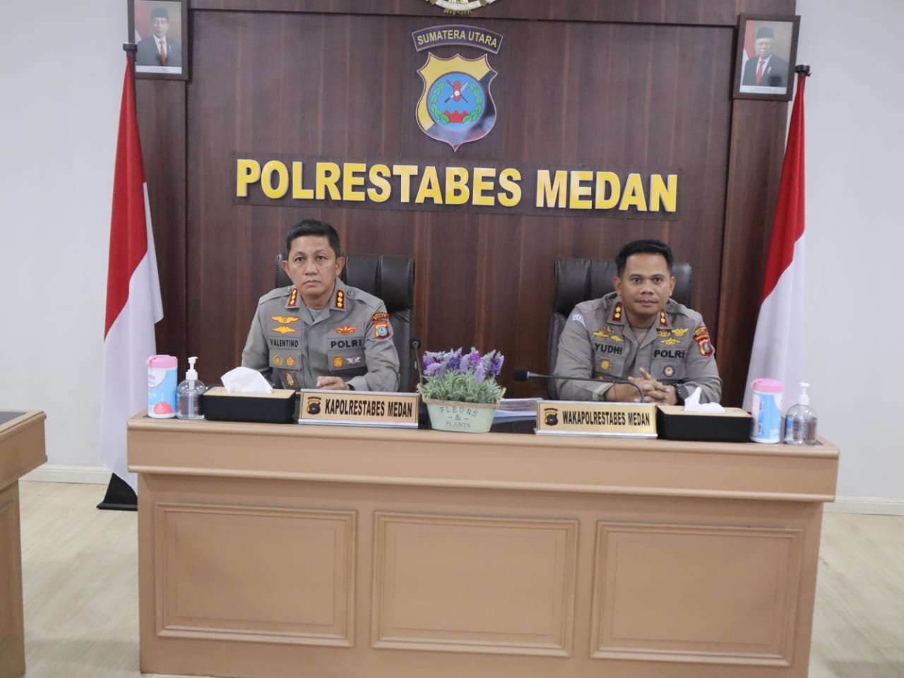 Amankan Idul Fitri 1444 H, Kapolrestabes Medan Gelar Zoom Meeting