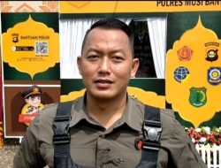 Polsek Sanga Desa Polres Muba Pantau Arus Balik Lebaran 2023