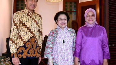 Presiden Jokowi Silaturahmi Dengan Presiden Ke-5 RI Megawati Soekarnoputri