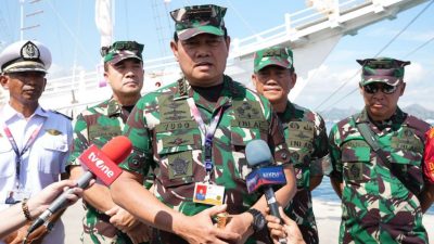 Panglima TNI Cek Keamanan Kapal Phinisi Ayana Lako Di'a Untuk KTT Asean