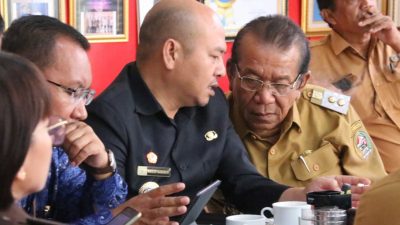 Bupati Taput Pimpin High Level Meeting Pengendalian Inflasi Daerah Kabupaten Tapanuli Utara