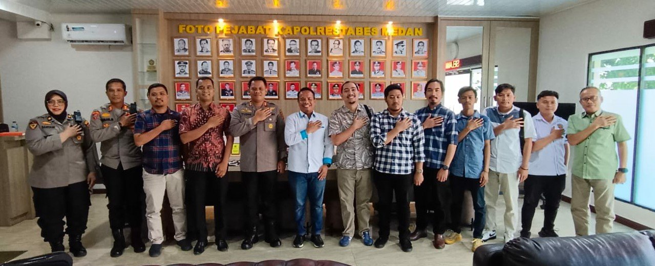 Berkunjung di Mapolrestabes Medan, ICMI Muda Sumut: Masyakarat Harus Sadar Hukum