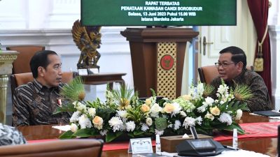 Presiden Dorong Percepatan Penyelesaian Dokumen Asesmen Kawasan Borobudur