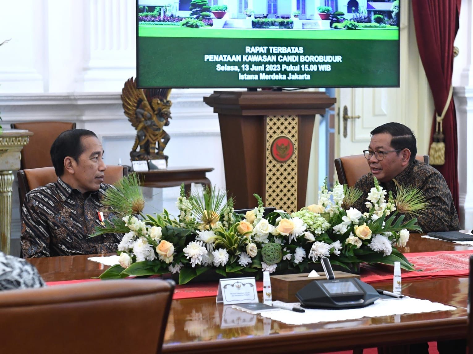 Presiden Dorong Percepatan Penyelesaian Dokumen Asesmen Kawasan Borobudur