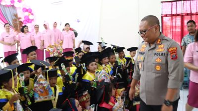 Kapolres Tanjung Balai Hadiri Kegiatan Pentas Seni dan Pelepasan Siswa Siswi TK Kemala Bhayangkari 09 Tahun Ajaran 2022 - 2023