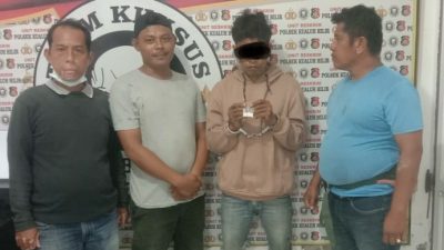 Polsek Kualuh Hilir Kembali Ringkus Diduga Bandar Sabu