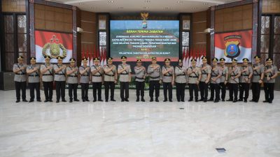 Kapolrestabes Medan Hadiri Sertijab Kapolres dan PJU Jajaran Polda Sumut