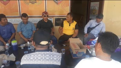 Kapolsek Kualuh Hilir Polres Labuhan Batu Menggelar Coffee Morning Bersama Insan Pers