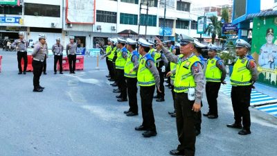 Gelar Ops Patuh Toba 2023, Puluhan Pengendara Diberi Teguran Humanis