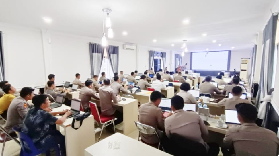 Polrestabes Medan Ikuti Pelatihan DMS