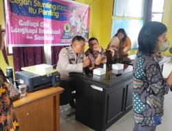 Polsek Tuntungan Gelar Binluh Pencegahan Stunting Bagi Ibu Hamil