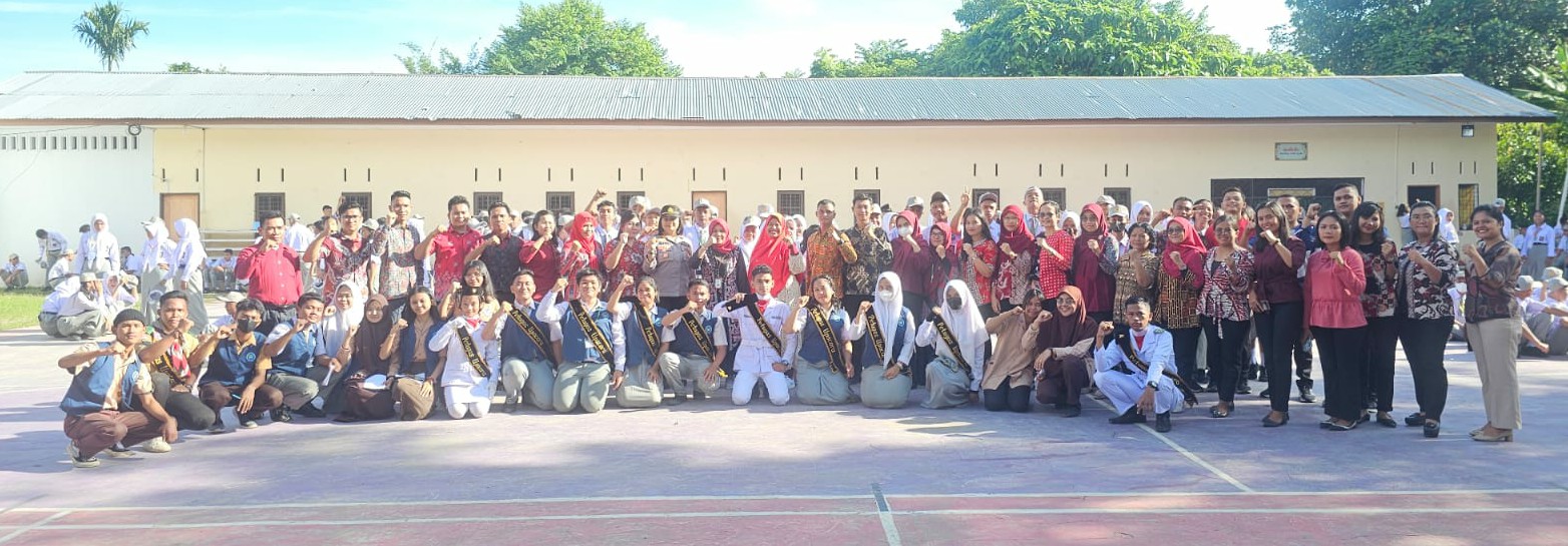 Jadi Narsum di SMK Gelora Jaya Nusantara, Kapolsek Tuntungan: Berjuang Keras Untuk Masa Depan Yang Gemilang