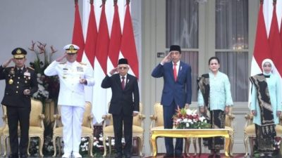 Presiden Jokowi Lantik 833 Perwira Remaja TNI dan Polri