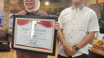 Kejati Banten Beri Dua Penghargaan Sekaligus Kepada Kejari Lebak di Ajang Adhyaksa Award Kejati Banten