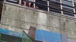 Warga Acungkan Jempol, Polres Padangsidimpuan Respon Cepat Selamatkan Warga Yang Tergantung di Ruko