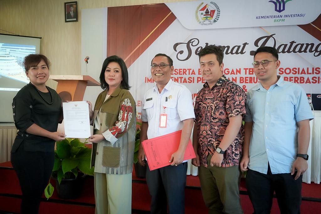 Satika Simamora SE, MM Buka Bimtek Implementasi Perizinan Berusaha Berbasis Risiko Tahun 2023