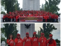Sambut HDKD ke 78, Rutan Perempuan Medan Bersihkan TMP Bersama Jajaran Kanwil Kumham Sumut
