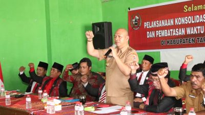 Bapati Taput Resmi Buka Pelaksanaan Konsolidasi Tentang Tarombo Halak Batak dan Pembatasan Waktu Pelaksanaan Pesta Adat Batak di Kabupaten Tapanuli Utara Tahun 2023