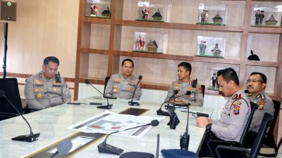 Kapolrestabes Medan Pimpin Rapat TFG Penanganan Unjuk Rasa di Kantor Gubernur Sumut