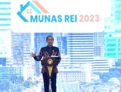 Buka Munas REI XVII, Presiden Jokowi Minta REI Bantu Rakyat Kecil Miliki Hunian Layak