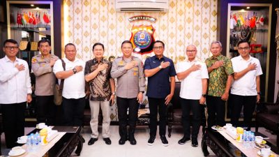 Kapolda Sumut Menerima Audiensi Pimpinan & Pejabat Utama PTPN II