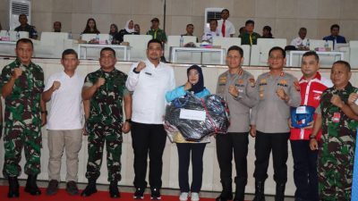 Dibuka Walikota Medan, Kapolrestabes Medan Hadiri Kejuaraan Karate U-21 IMT-GT Tahun 2023