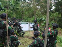 Uji Kemampuan Tempur, Yonif Raider 100/PS Gelar Latihan UST Tingkat Peleton