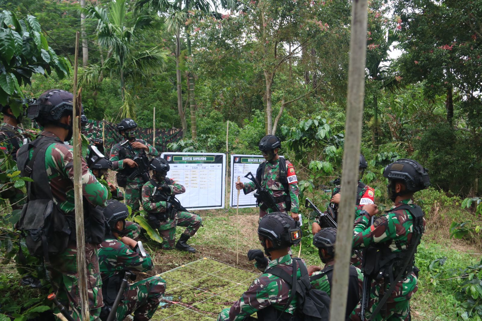 Uji Kemampuan Tempur, Yonif Raider 100/PS Gelar Latihan UST Tingkat Peleton