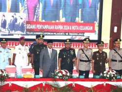 Kapolrestabes Medan Hadiri Undangan DPRD Kota Medan Dalam Siaran Langsung Pidato Presiden RI Pada Sidang Tahunan MPR RI